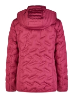 Lebek Jacke Stepp mit Kapuze 525 Wild berry