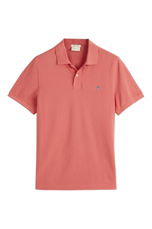 Gant REG SHIELD SS PIQUE POLO 628 SUNSET PINK