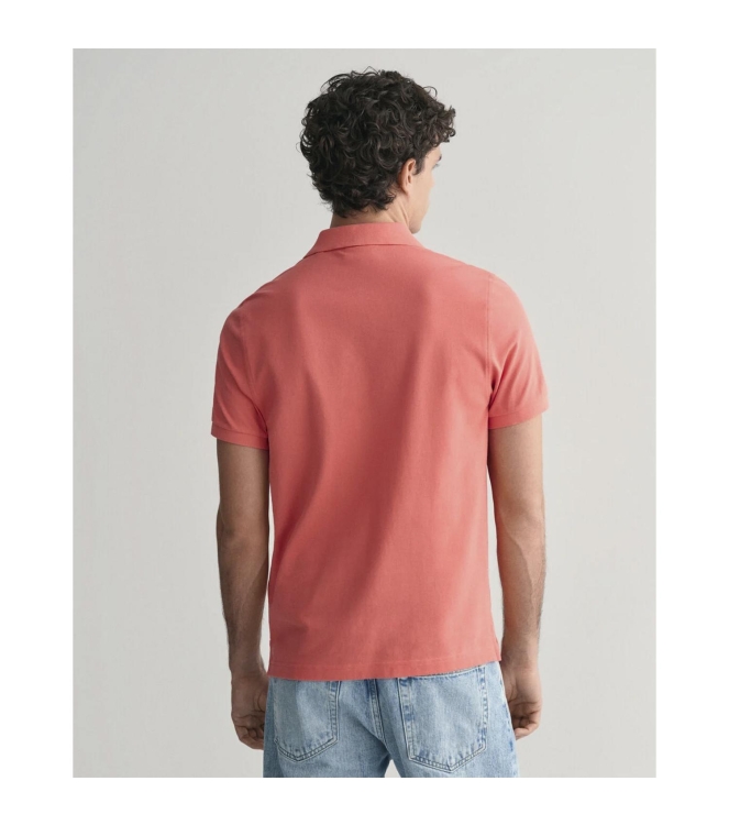Gant REG SHIELD SS PIQUE POLO 628 SUNSET PINK