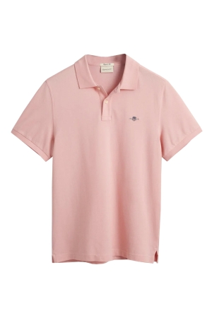 Gant REG SHIELD SS PIQUE POLO 671 BUBBELGUM PINK