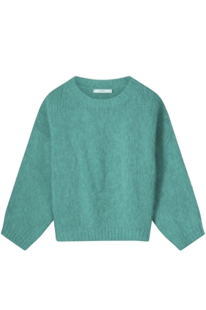 Summum Woman Sweater alpaca blend knit 624 Peacock