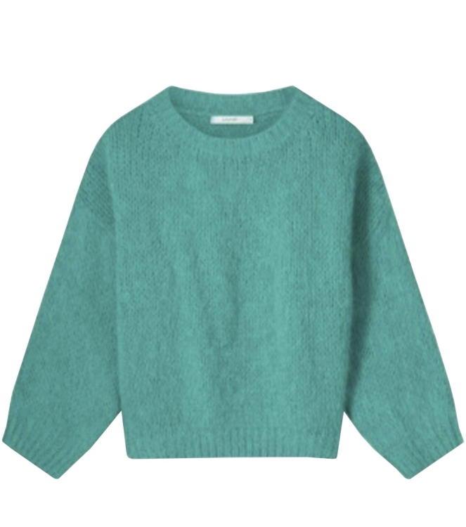 Summum Woman Sweater alpaca blend knit 624 Peacock