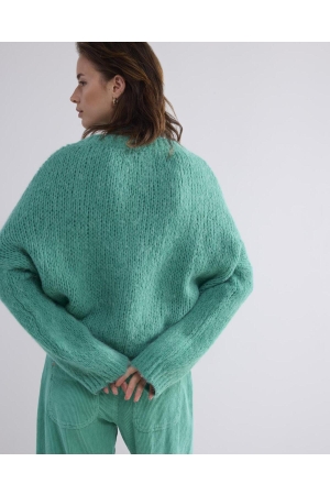 Summum Woman Sweater alpaca blend knit 624 Peacock