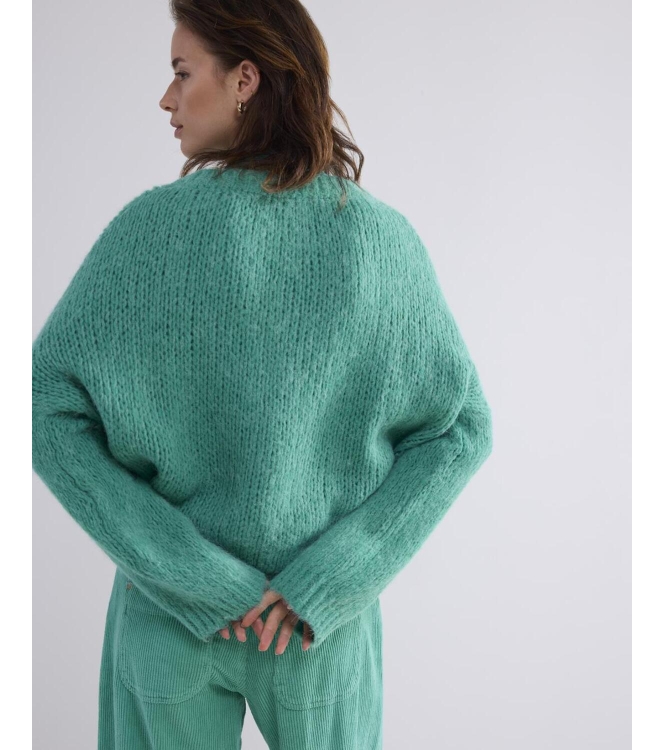 Summum Woman Sweater alpaca blend knit 624 Peacock