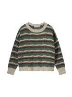 Summum Woman Sweater multi colour alpaca lurex knit 120 Multicolour