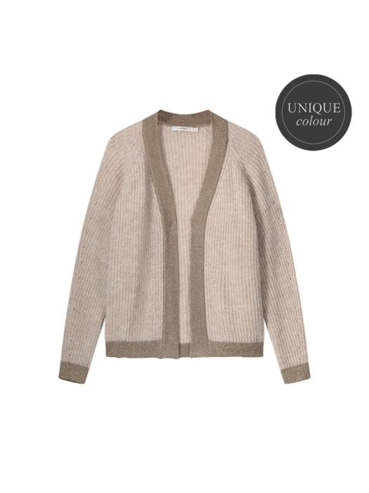 Summum Woman Cardigan airy alpaca blend knit 122 Ivory