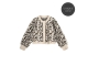 Summum Woman Knitted cardigan leopard jacquard knit 120 Multicolour