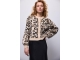 Summum Woman Knitted cardigan leopard jacquard knit 120 Multicolour