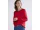 Summum Woman Top long sleeves silky touch 333 True Red