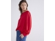 Summum Woman Top long sleeves silky touch 333 True Red