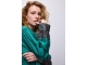 Summum Woman Blouse border print 624 Peacock