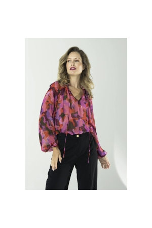 Label Dot Anne 790 Roze multi