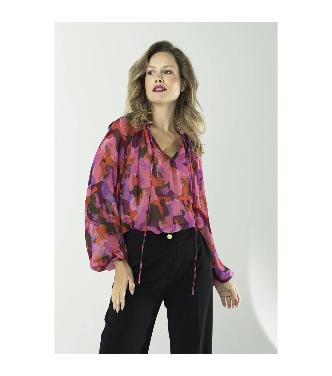 Label Dot Anne 790 Roze multi