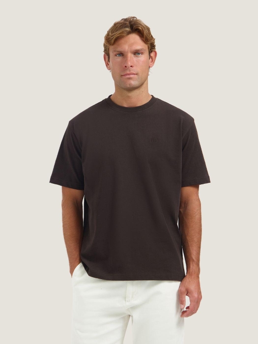 Dstrezzed Collin SS tee 799 Dk brown