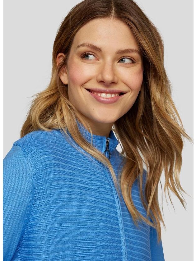 Rabe Strickjacke 3338 Ozean