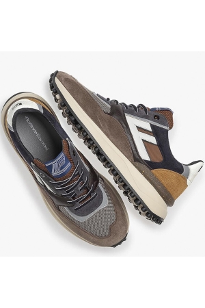 Floris van Bommel Floris Sport Taupe Suede taupe