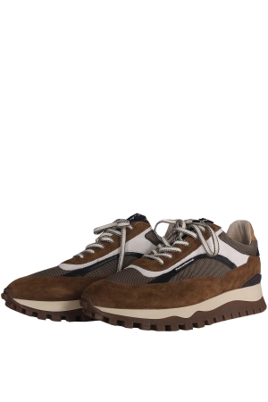 Floris van Bommel Floris Sport Cognac Suede Cognac