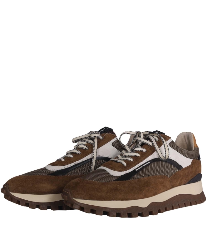 Floris van Bommel Floris Sport Cognac Suede Cognac