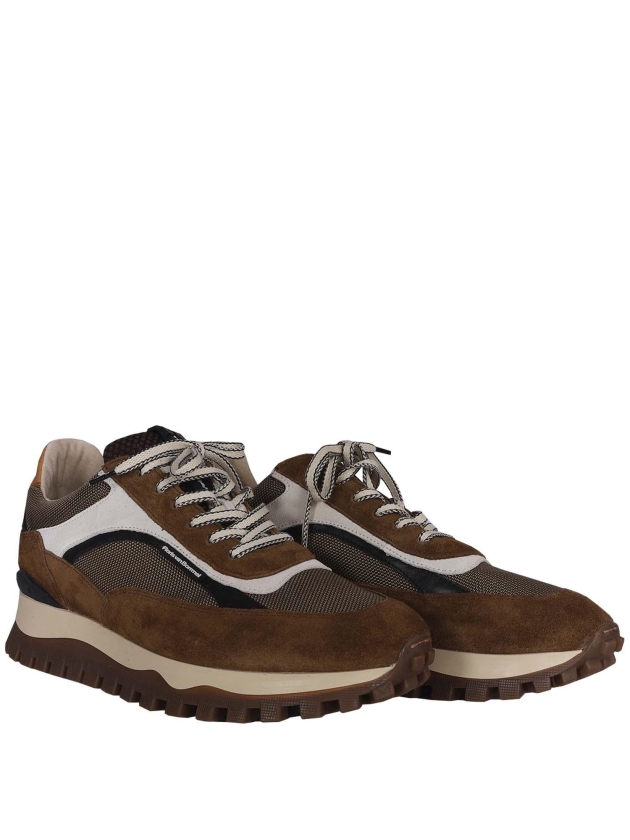 Floris van Bommel Floris Sport Cognac Suede Cognac