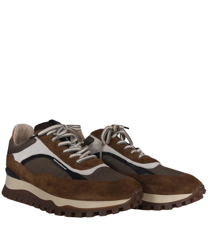 Floris van Bommel Floris Sport Cognac Suede Cognac