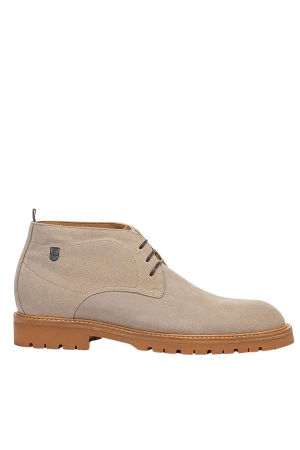 Floris van Bommel Floris Casual Taupe Suede Taupe