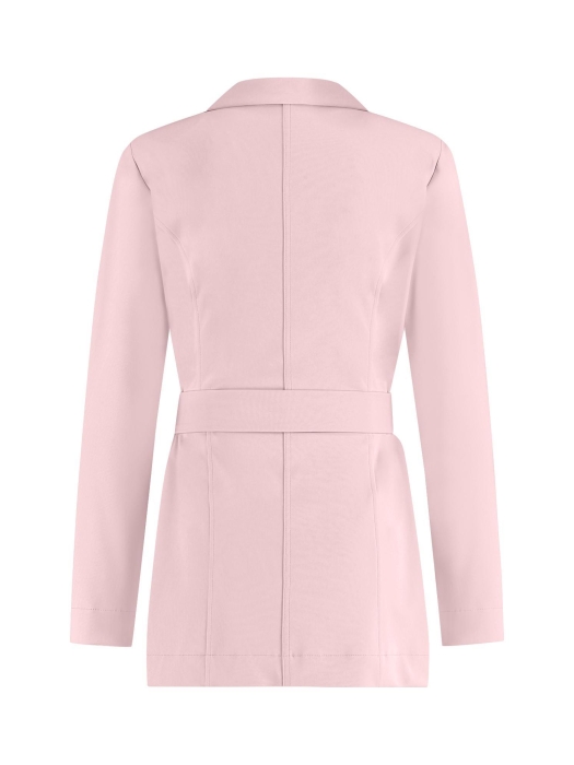 Studio Anneloes Jade bonded buckle blazer 1900 Pale pink
