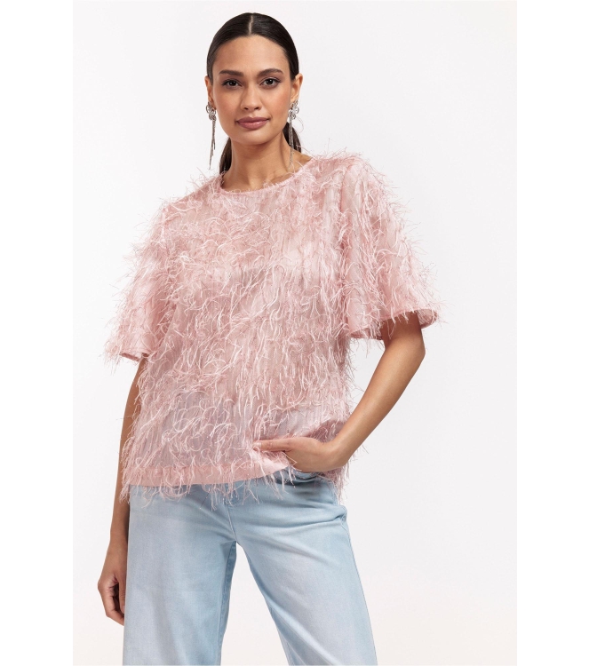 Studio Anneloes Madison party top 1900 Pale pink