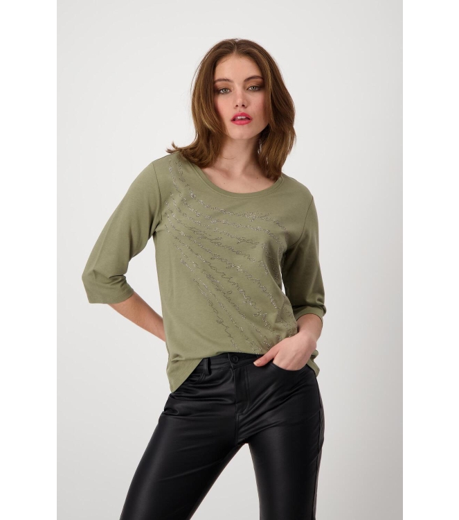 Monari Pullover 622 green tea