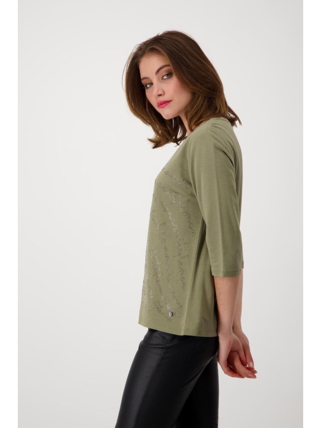 Monari Pullover 622 green tea