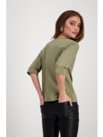 Monari Pullover 622 green tea