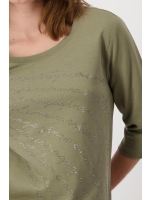 Monari Pullover 622 green tea