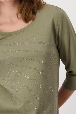 Monari Pullover 622 green tea