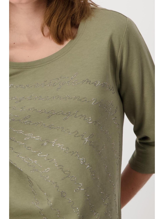 Monari Pullover 622 green tea