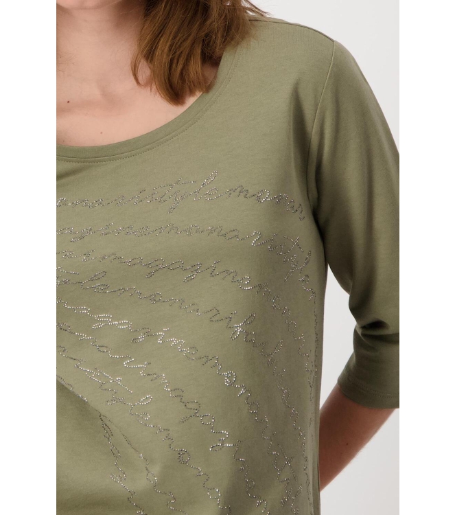 Monari Pullover 622 green tea