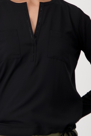 Monari Pullover 999 schwarz