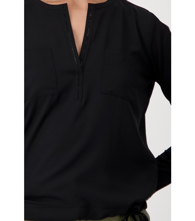 Monari Pullover 999 schwarz