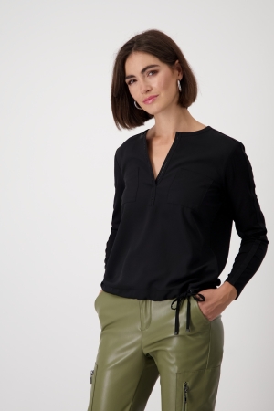 Monari Pullover 999 schwarz