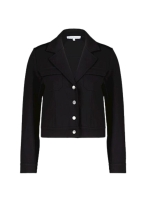 Red Button Jacket Jill punta Black