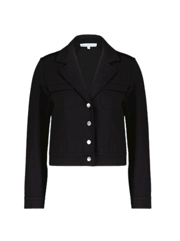 Red Button Jacket Jill punta Black