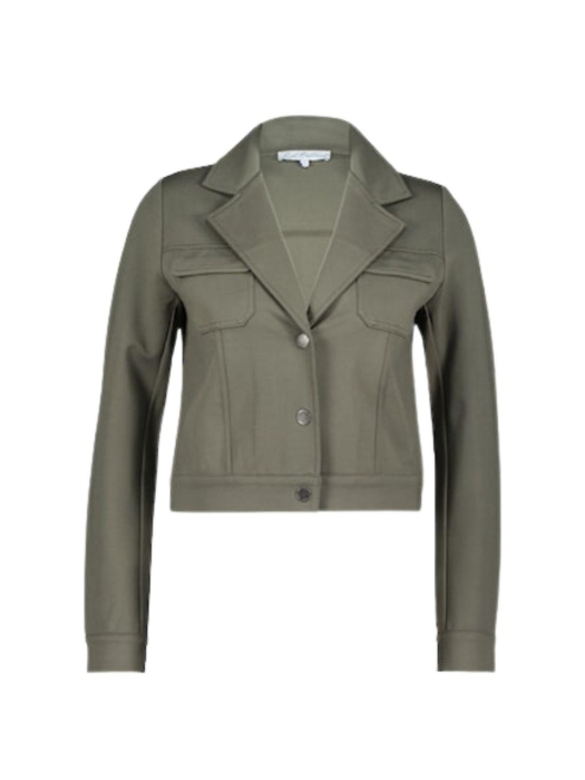 Red Button Jacket Jill punta Dark Khaki