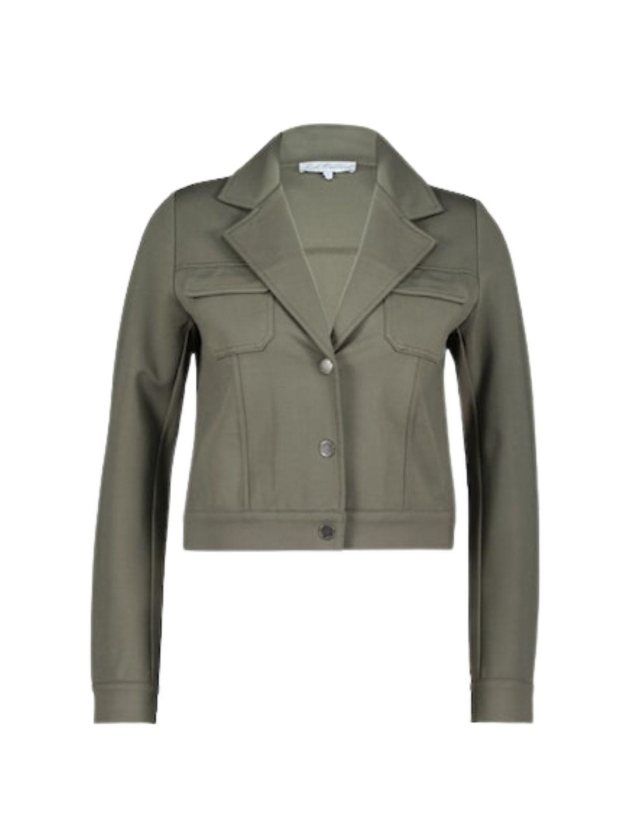 Red Button Jacket Jill punta Dark Khaki