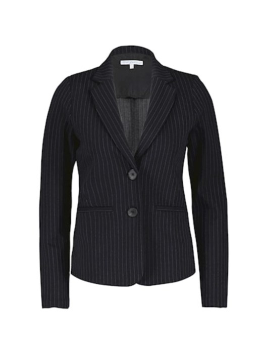 Red Button Blazer Babs punta pinstripe Black