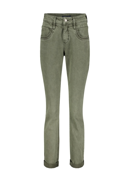 Red Button Carrie finecord Dark Khaki