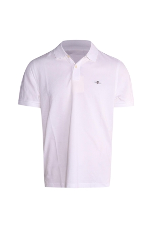 Gant REG SHIELD SS PIQUE POLO 110 WHITE