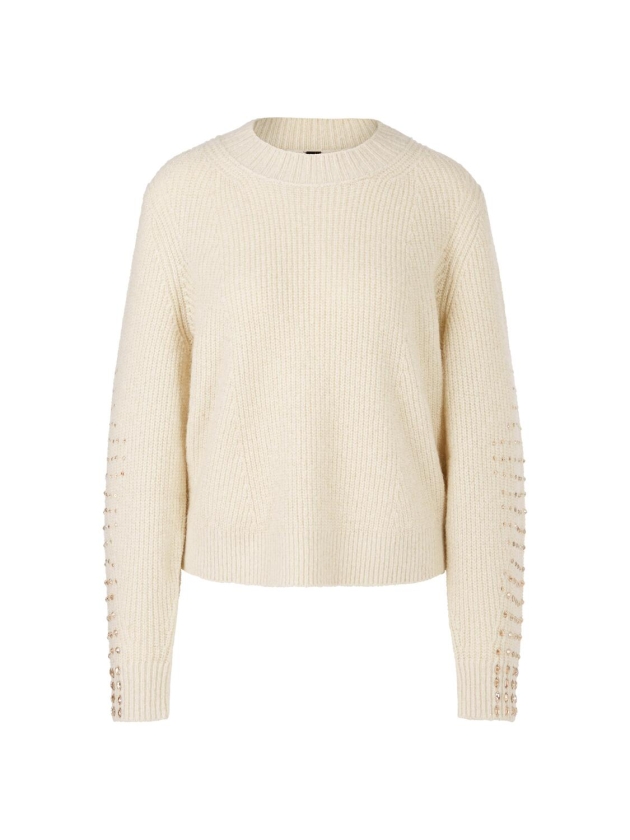 MarcCain Collections Pullover 112 Bricht ecru