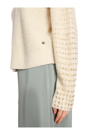 MarcCain Collections Pullover 112 Bricht ecru