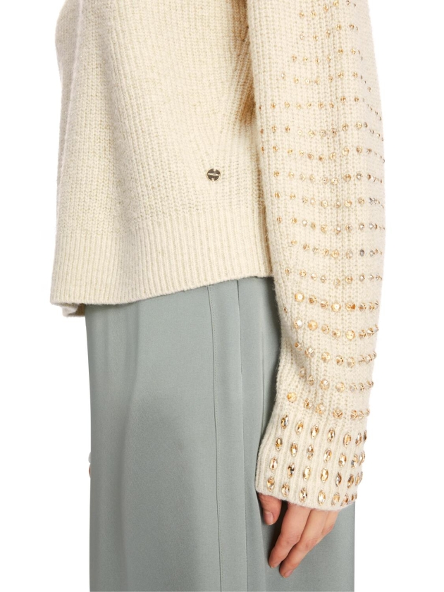 MarcCain Collections Pullover 112 Bricht ecru