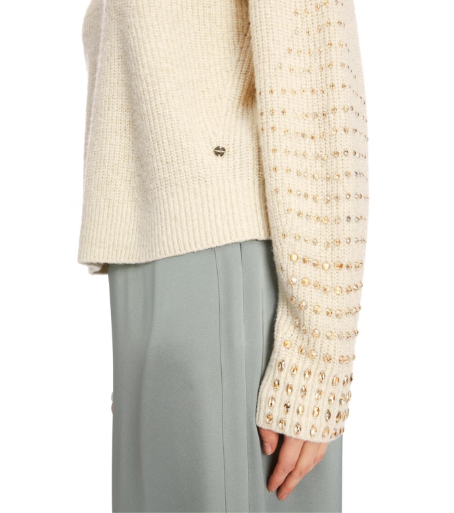 MarcCain Collections Pullover 112 Bricht ecru
