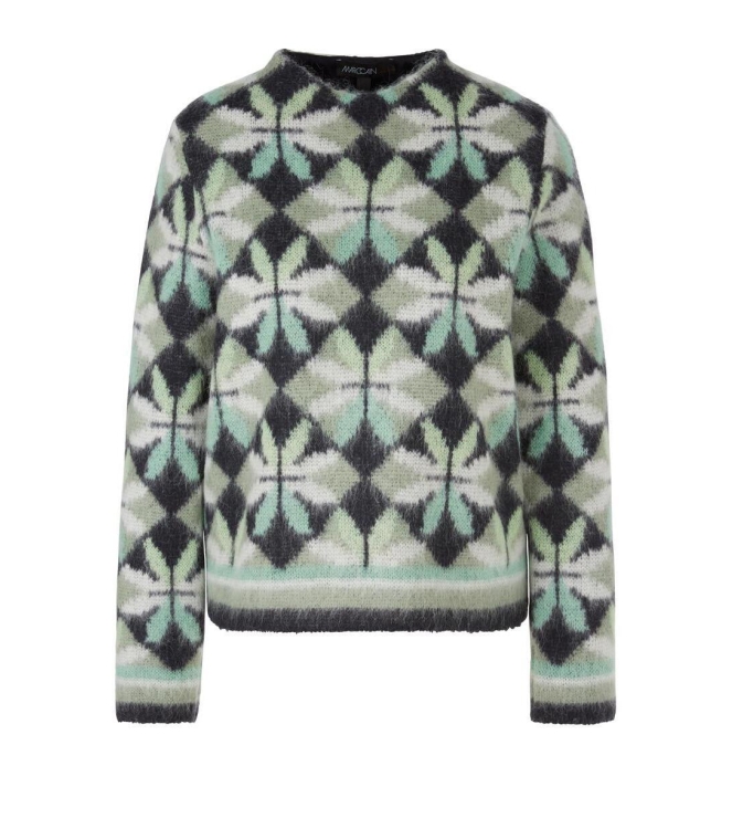 MarcCain Collections Pullover 503 Frozen sage