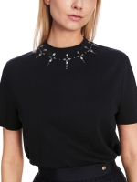 MarcCain Collections T-Shirt 395 Midnight blue